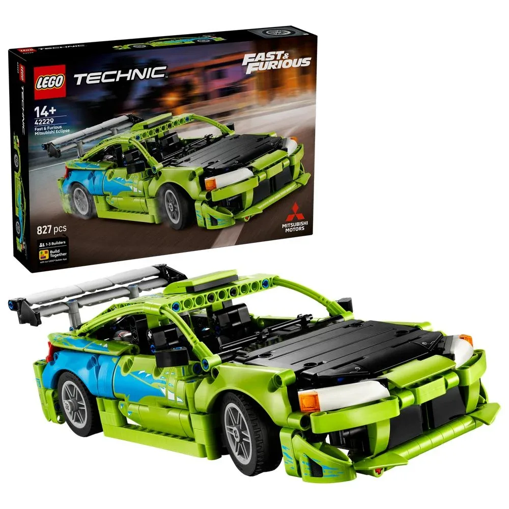 LEGO technic 42229 Fast and Furious Mitsubishi Eclipse Car