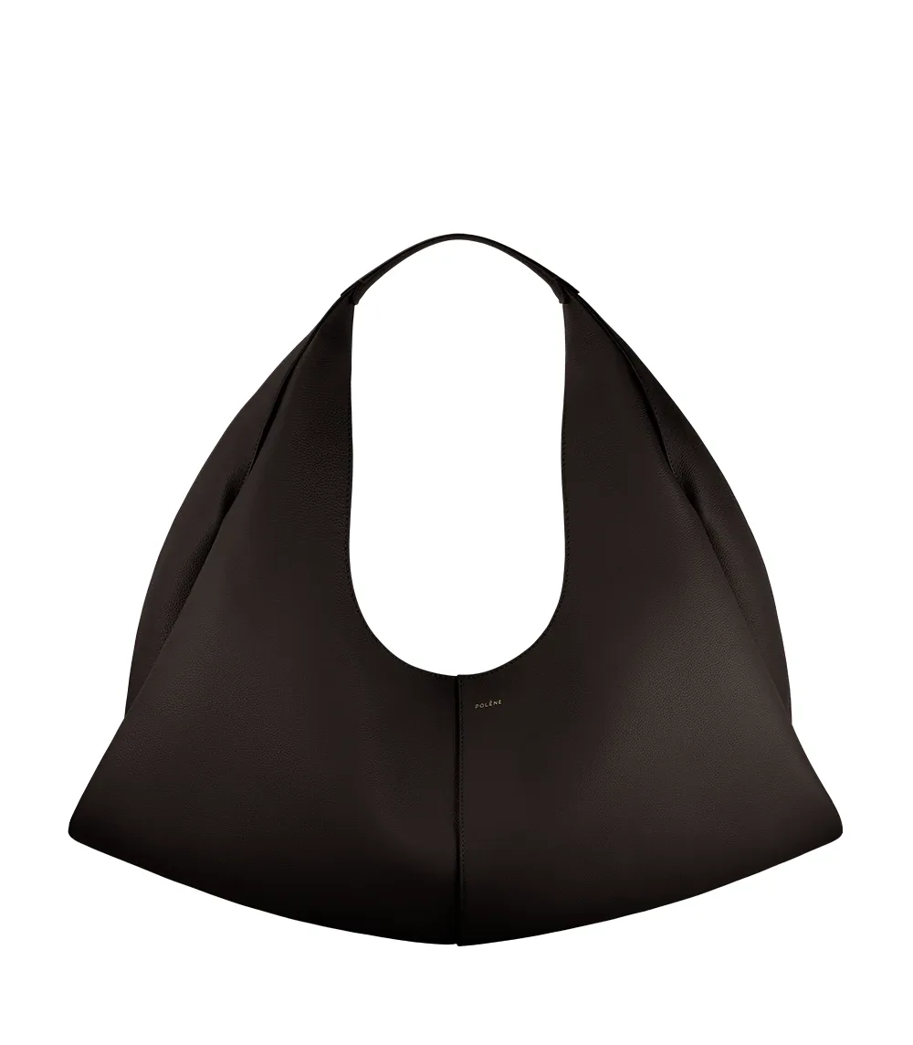 Polene Polène Shuldo Bag (Textured Ebony)