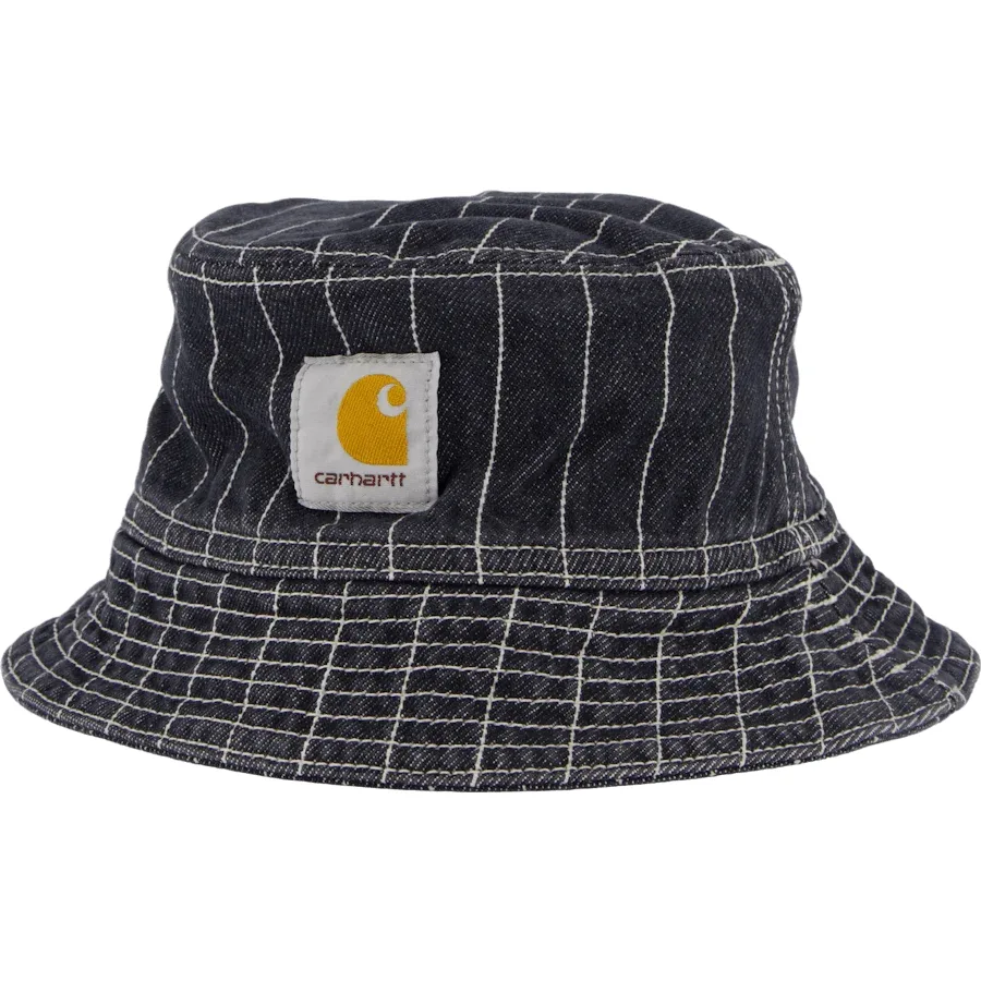 Carhartt WIP Orlean Bucket Hat Orlean Stripe, Black / White