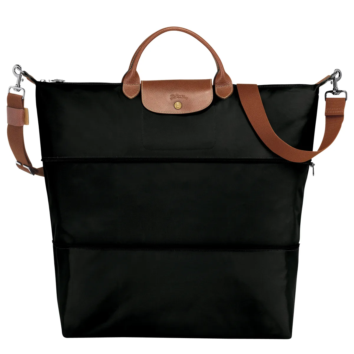 Longchamp Le Pliage Original Expandable Travel Bag (Black)