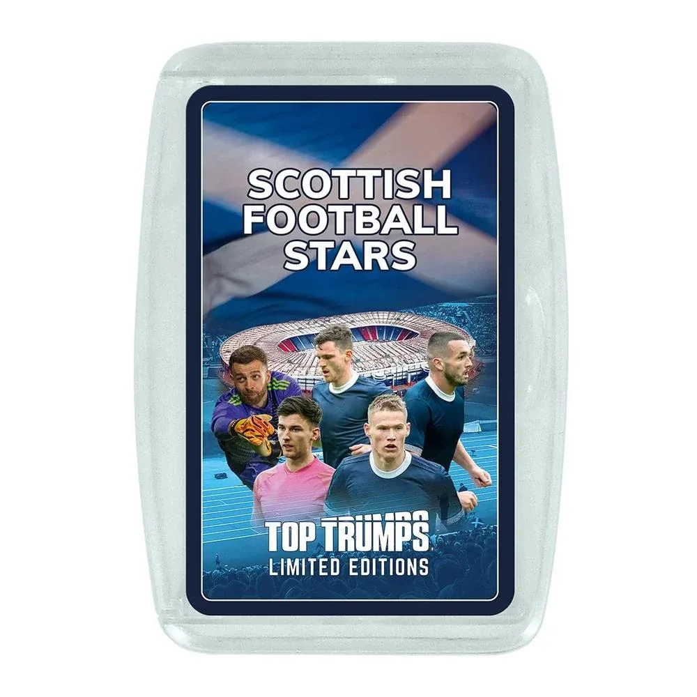 Modiphius Entertainment Scottish Football Stars Top Trumps Limited Editions
