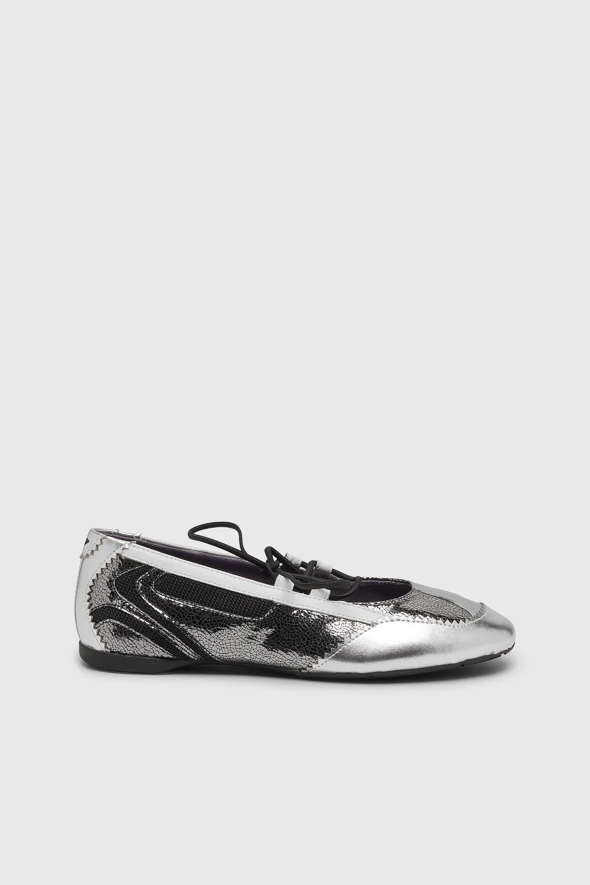 Diesel D-MILE BALLERINA LACE UP W (Silver)