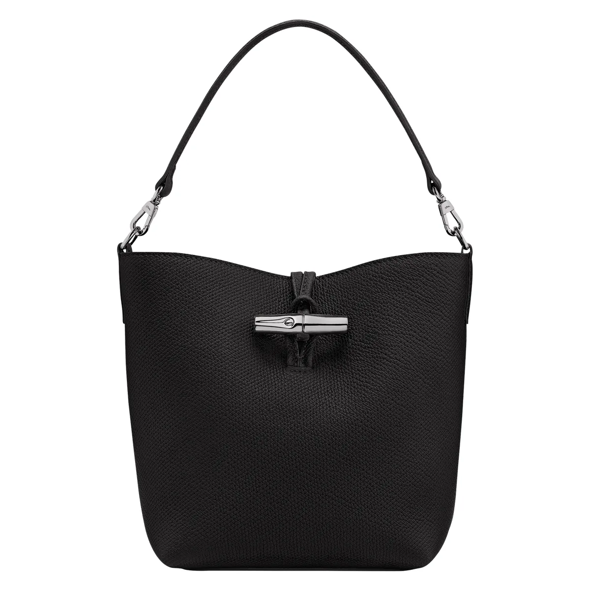Longchamp Le Roseau XS Bucket Bag (Black)