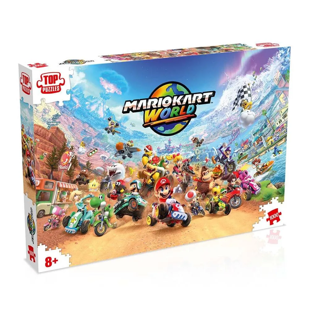 Winning Moves Mario Kart World Puzzle