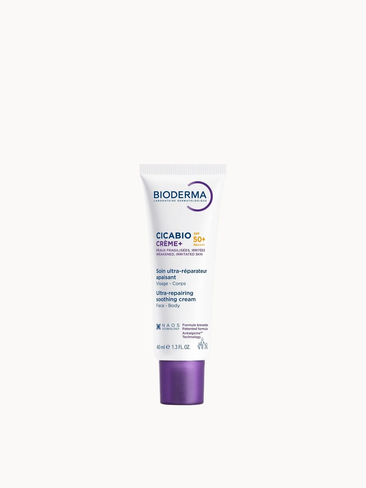 Bioderma Cicabio Ultra-Repairing Soothing Healing Cream with Hyaluronic Acid SPF50 40ml