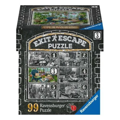 Ravensburger EXIT Puzzle: In the Manor House - Winter Garden (99 pieces)