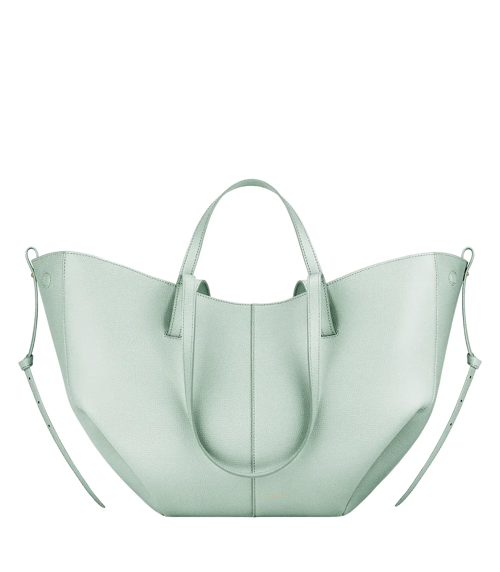 Polene Polène Cyme Bag (Textured Sea Foam)