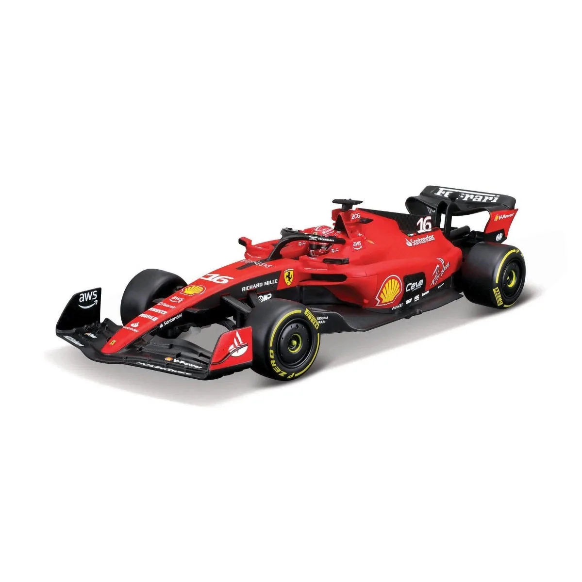 1:24 Premium Rc F1 Ferrari SF90 2023 Season Leclerc 2.4Ghz