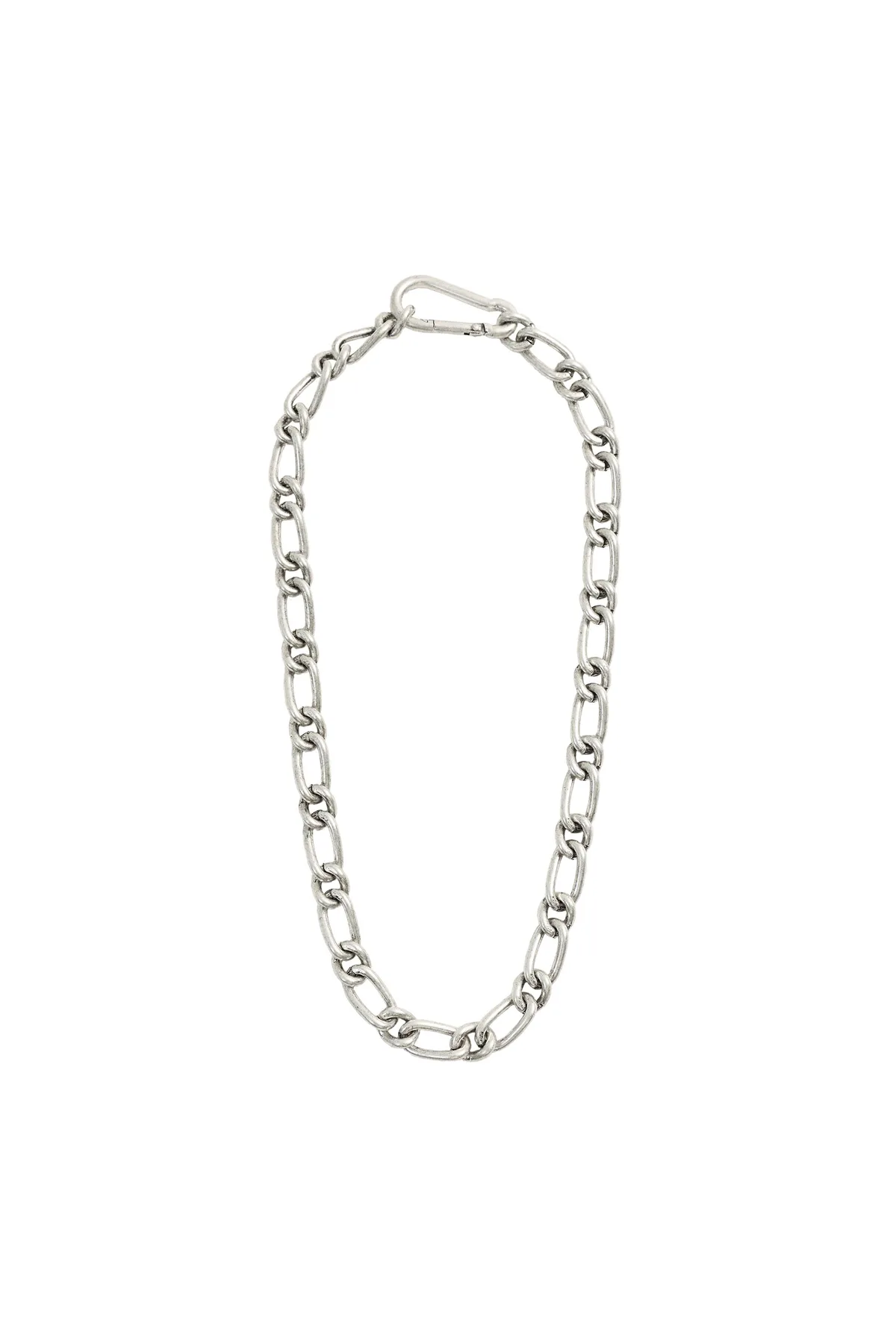 Zara Metal Chain Link Necklace