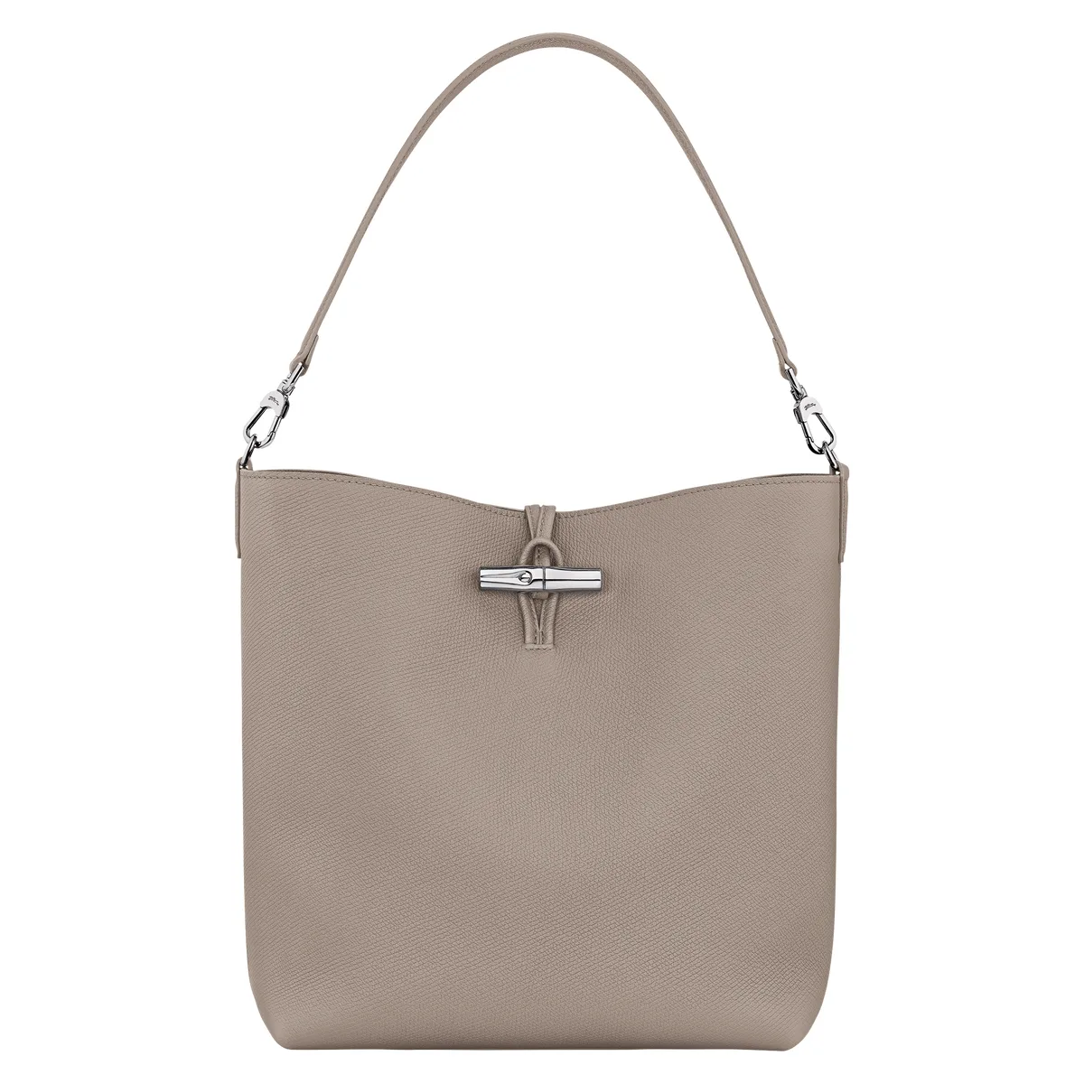 Longchamp Le Roseau M Hobo Bag (Clay)